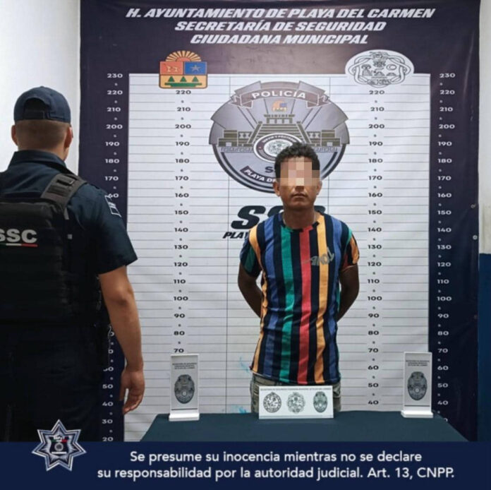Tras agresión verbal a ex pareja, policías aseguran a sujeto en Misión Villamar 2