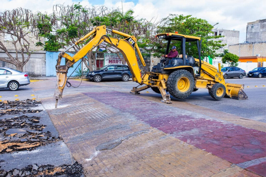 Estefanía Mercado da arranque a histórica repavimentación de la Avenida Mayapán; más de 18 MDP en inversión para beneficiar a más de 30 mil habitantes
