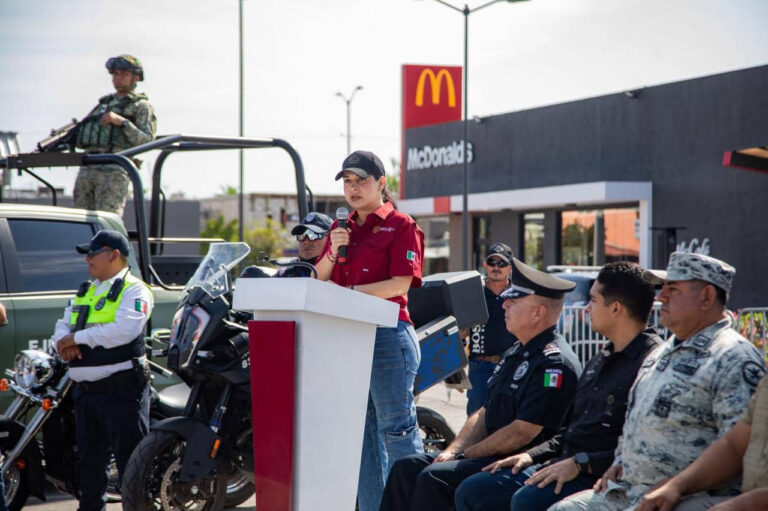 La estrategia de seguridad de Estefanía Mercado da frutos: 56% menos robos a personas y 43% menos a comercios