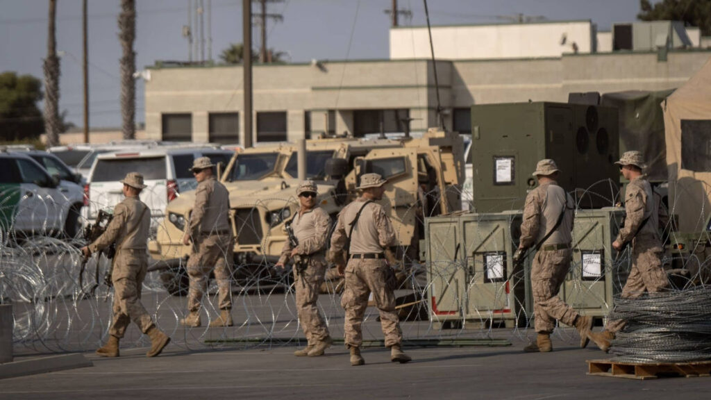 Militariza Trump la frontera con México: envía 1,115 soldados adicionales