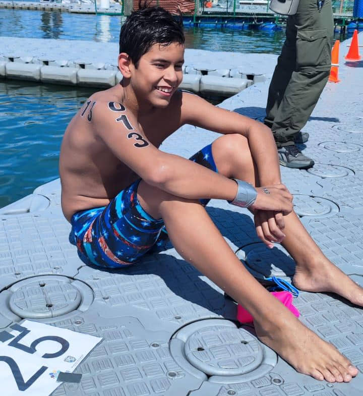 El nadador Iker Galindo, conquista medalla de oro para Quintana Roo y México en los Panam Aquatics 2025