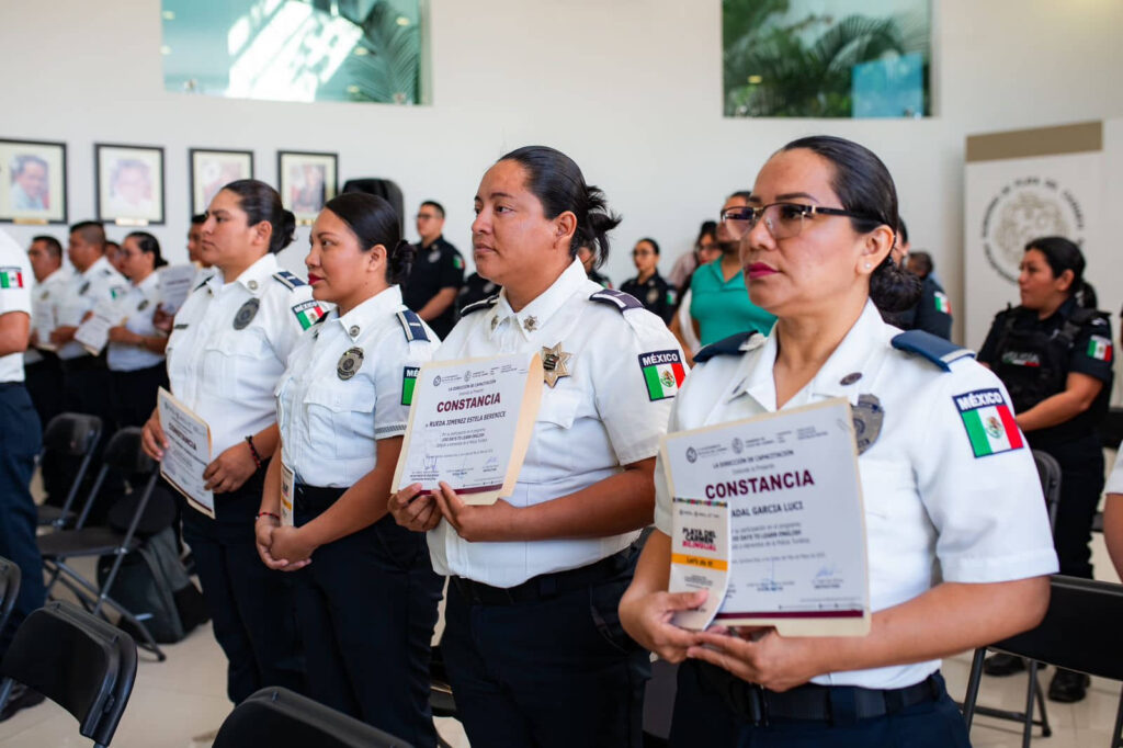 Estefanía Mercado fortalece la atención turística con una policía más profesional, con rostro humano y bilingüe