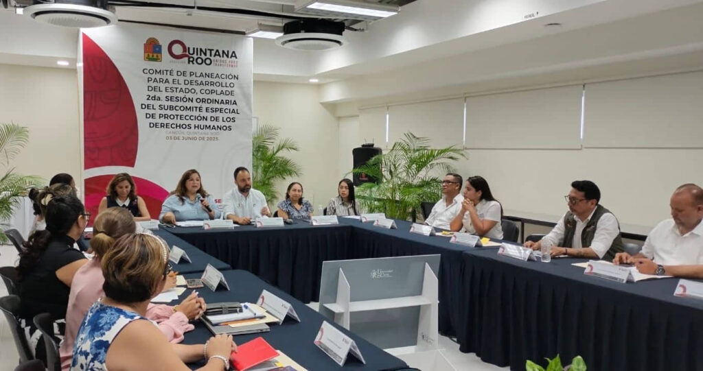 Cancún alberga Segunda Sesión del Subcomité de Derechos Humanos: Más de 36 mil beneficiados en 2025