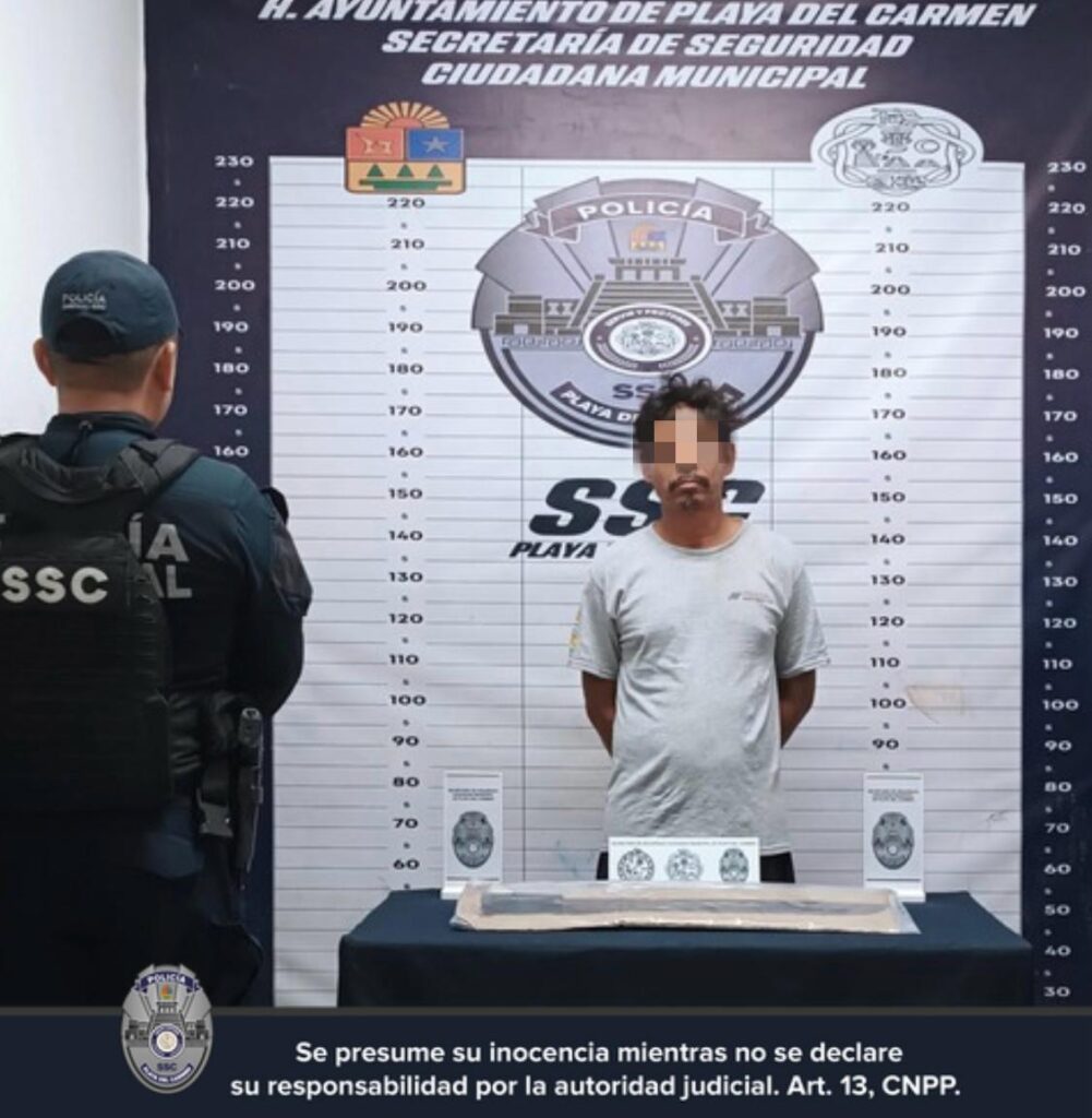Detienen a presunto agresor por lesiones con arma blanca en Playa del ...