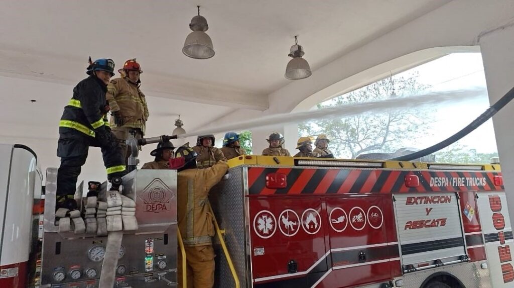 Compromiso con la seguridad; gobierno de Estefanía Mercado fortalece estrategias de prevención y coordinación ante emergencias