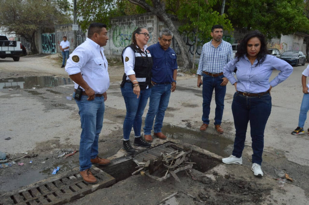 Gobierno de Playa del Carmen supervisa obras y exige soluciones a Aguakan y CFE ante deficiencias detectadas