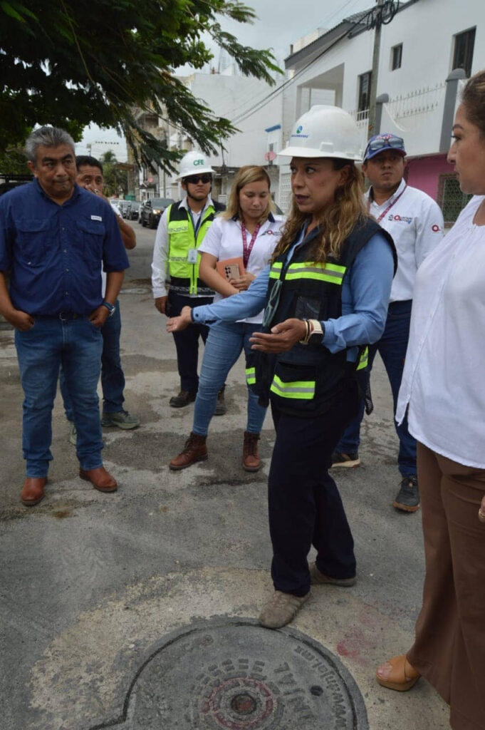 Gobierno de Playa del Carmen supervisa obras y exige soluciones a Aguakan y CFE ante deficiencias detectadas