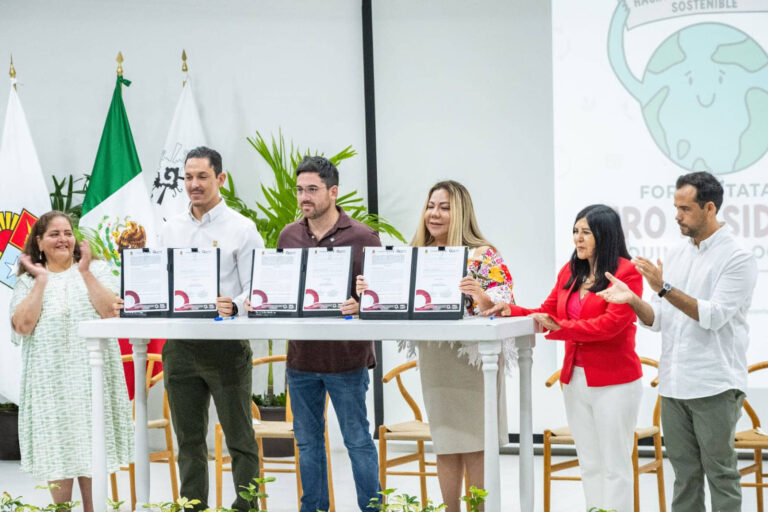 Canacintra nacional y la PPA de Quintana Roo firman convenio de colaboración en el marco del Día Mundial del Medio Ambiente