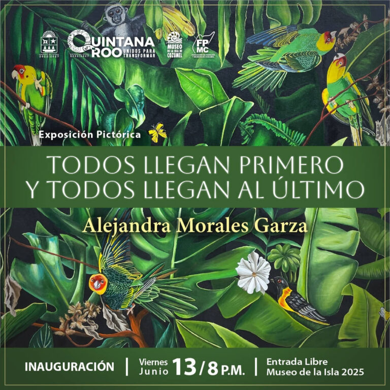 Exposición pictórica en Cozumel celebra los colores y la alegría de Latinoamérica