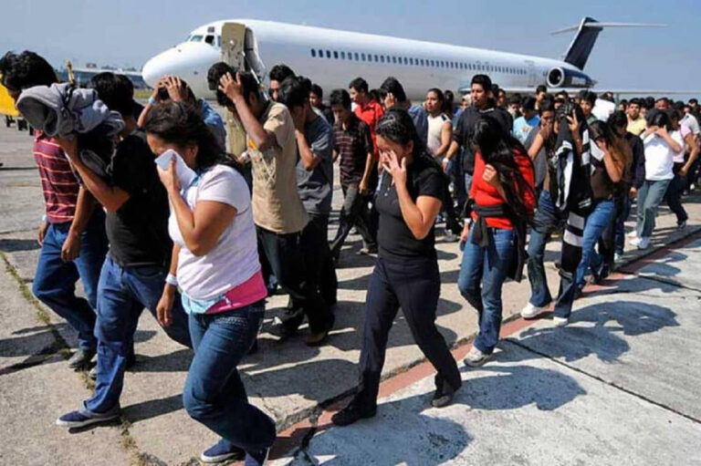 Disminuyen las deportaciones de mexicanos desde Estados Unidos 35% en 2025