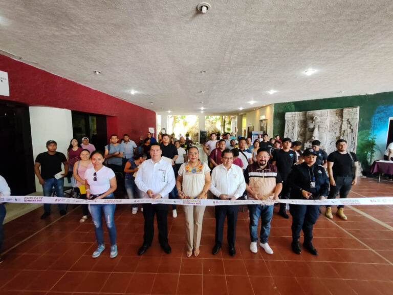“Empléate Quintana Roo” impulsa empleo y prosperidad compartida con más de 468 vacantes