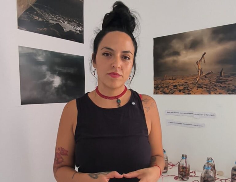 Expone fotoperiodista en Playa del Carmen, los daños de Fracking en la Patagonia