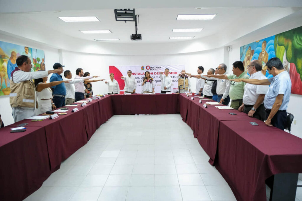 Encabeza Mara Lezama la instalación del Consejo Estatal de Pesca y Acuacultura en Quintana Roo