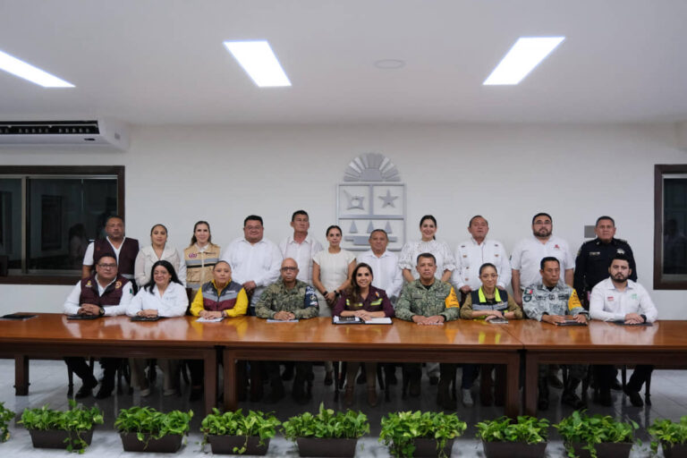 Instalan formalmente el Comité Operativo para la Temporada de Lluvias y Ciclones Tropicales 2025 en Quintana Roo