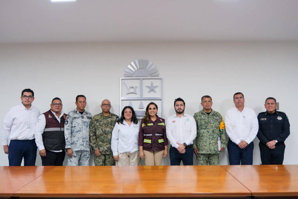 Instalan formalmente el Comité Operativo para la Temporada de Lluvias y Ciclones Tropicales 2025 en Quintana Roo