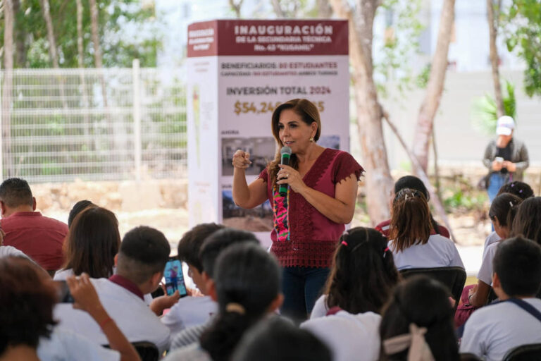 Anuncia Mara Lezama nueva inversión para que más jóvenes puedan estudiar