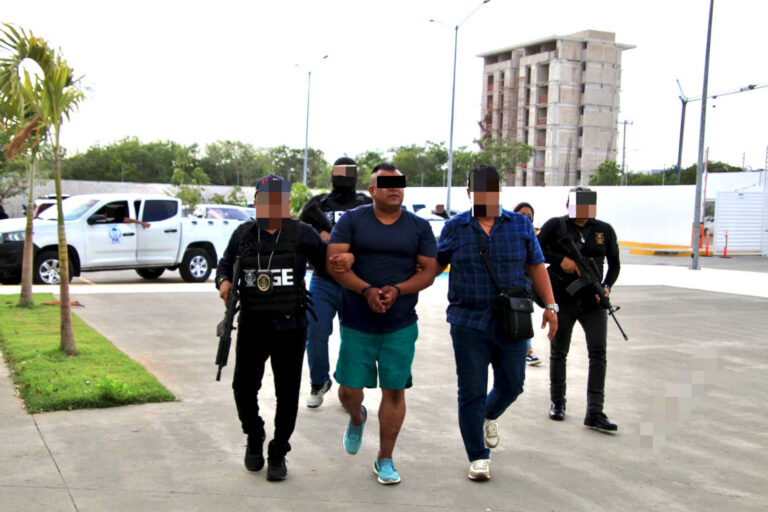 Captura FGE de Quintana Roo, en colaboración con la Fiscalía de Hidalgo, a una persona por extorsión en Costa Mujeres