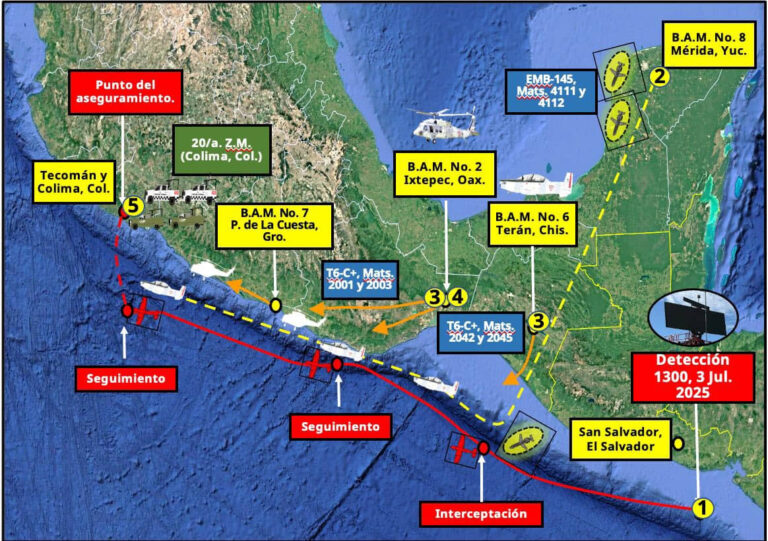 Bukele rechaza versión de México sobre aeronave vinculada al narco