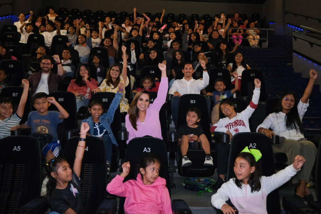 Gobierno estatal y Cinépolis unen fuerzas para proteger la infancia