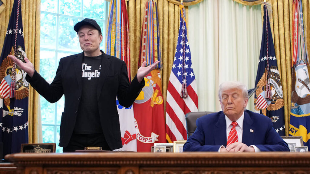 Musk amenaza a congresistas y Trump sugiere deportarlo: Tesla cae en bolsa