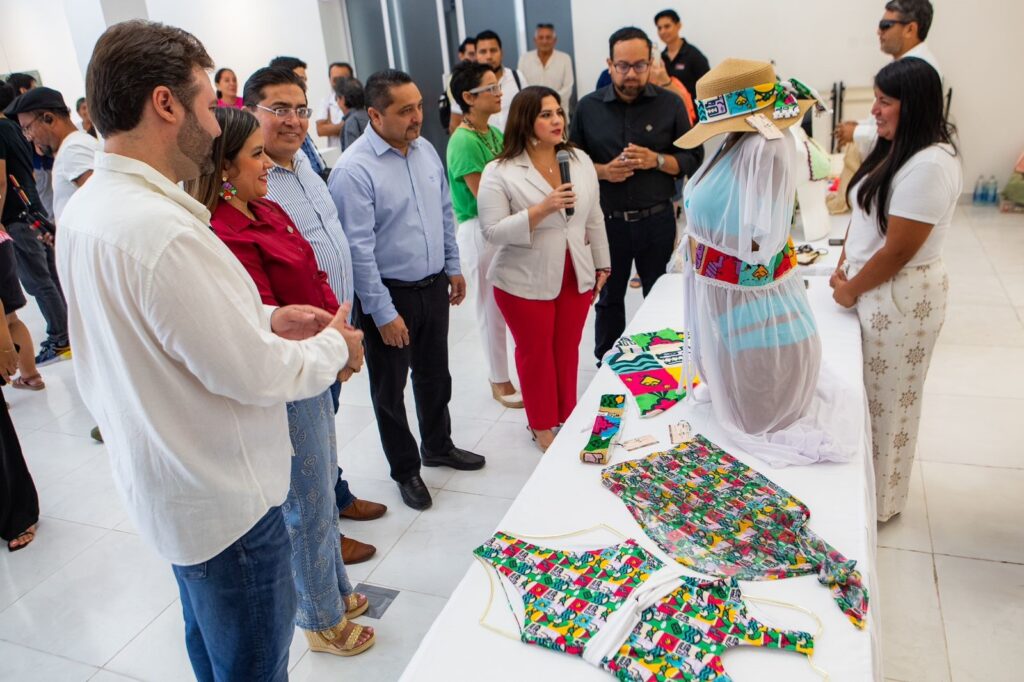 Estefanía Mercado impulsa a artesanos locales con la marca “Ciudad de Playa del Carmen” y consolida su inclusión en la economía del municipio
