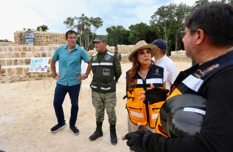 -Una zona que albergará 47 monumentos mayas rescatados y reubicados como parte del programa de salvamento arqueológico del Tren Maya