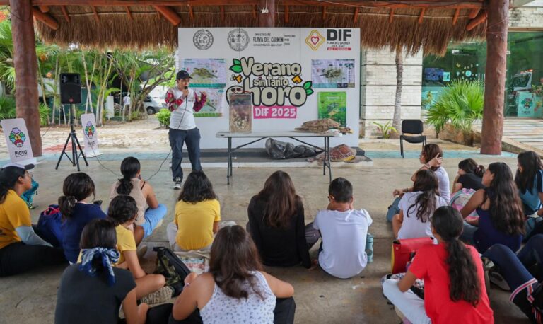 Sembrando confianza y valores: así se vive un “Verano Sin Tanto Choro” en el DIF Playa del Carmen