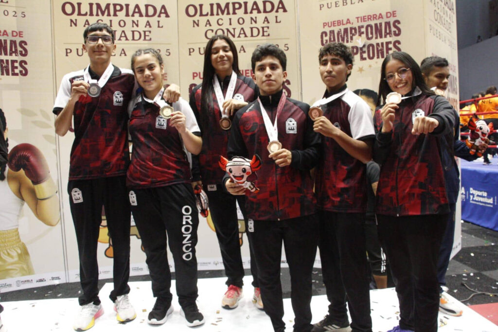 Conquista Quintana Roo seis medallas en el cierre de las actividades de Boxeo de la Olimpiada Nacional CONADE 2025