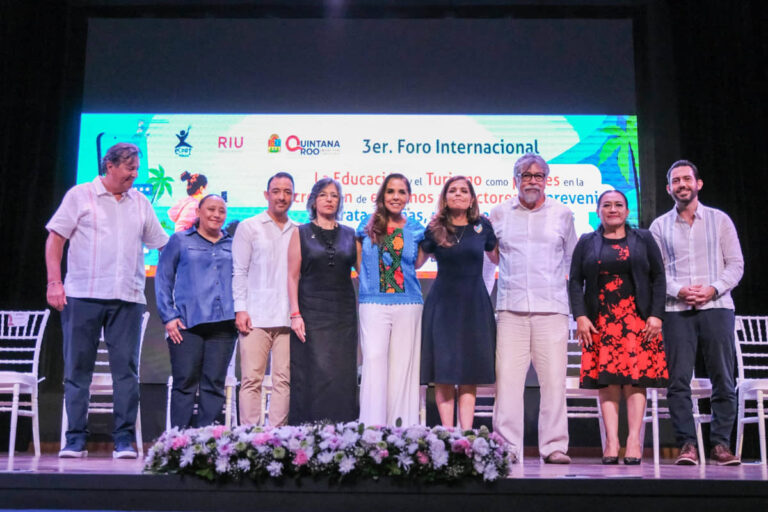 Quintana Roo alza la voz ante el mundo contra la trata de niñas y niños: Mara Lezama encabeza Foro Internacional en Cancún