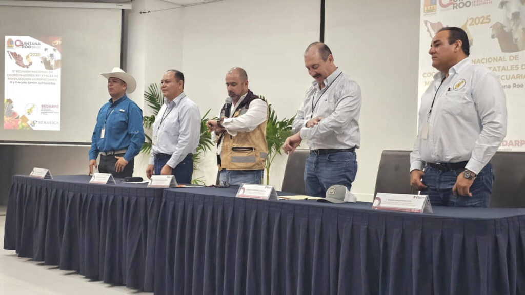 Quintana Roo alberga reunión nacional para fortalecer la sanidad agropecuaria