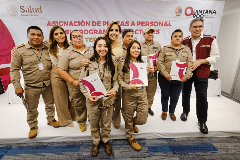 39 bases laborales entregadas a trabajadores del Programa de Vectores de Salud Estatal