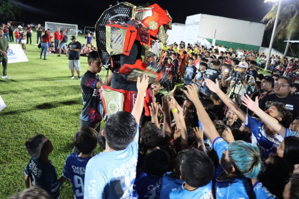 CODEQ Inaugura Liga Formativa de Fútbol Porto-CODEQ con 1,400 Niños en Quintana Roo