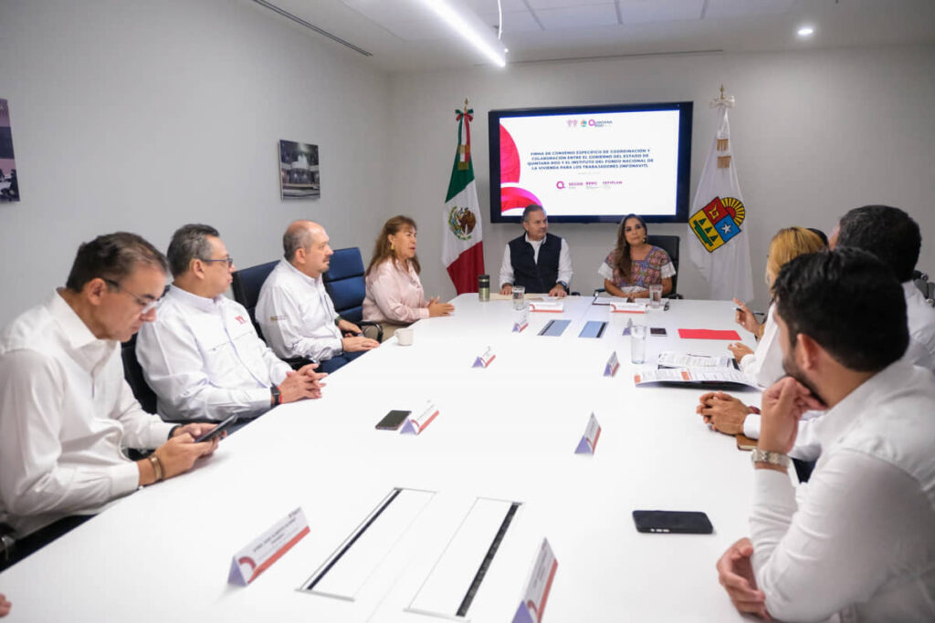 INFONAVIT y Quintana Roo firman acuerdo para simplificar trámites de liberación hipotecaria