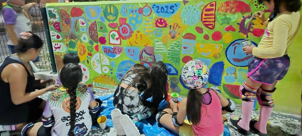 Mural Comunitario de SUSTO CREW Transforma el Parque de la Equidad en Cancún