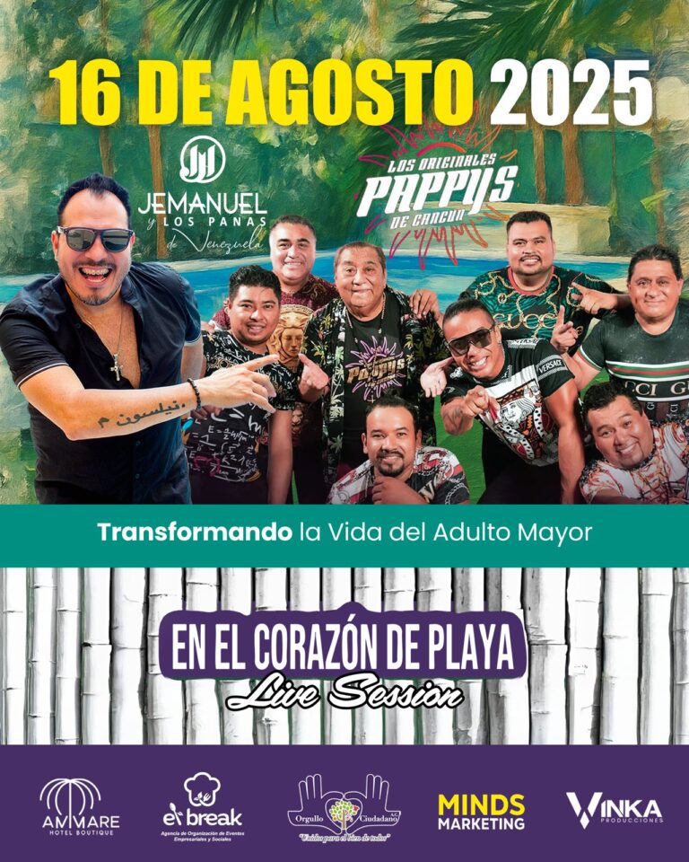 Anuncian concierto y futura residencia en Playa del Carmen en el marco del Mes del Adulto Mayor
