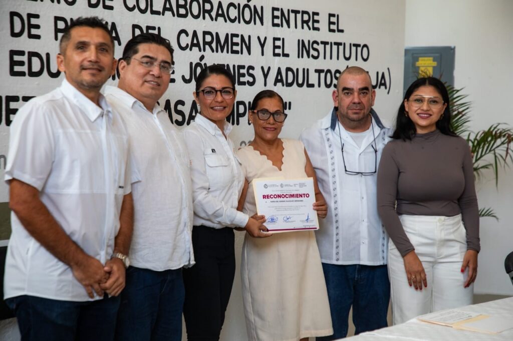 Gobierno de Estefanía Mercado y el IEEJA impulsan a jóvenes y adultos a concluir su educación básica