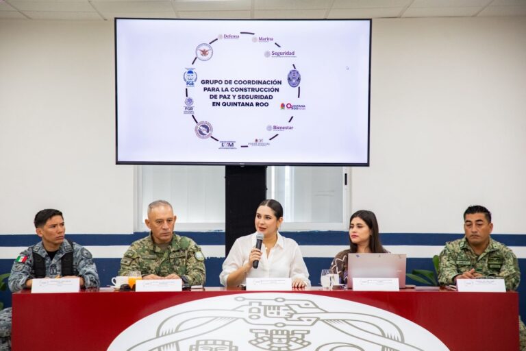 Reafirma alcaldesa compromiso con Seguridad y la Construcción de Paz en Playa del Carmen