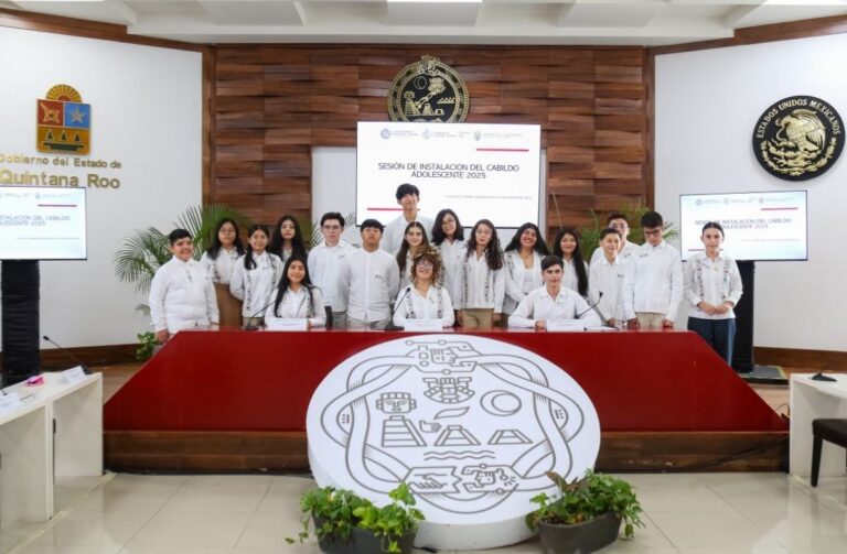 Gobierno de Playa del Carmen instala el Cabildo Adolescente 2025, un espacio de participación y liderazgo