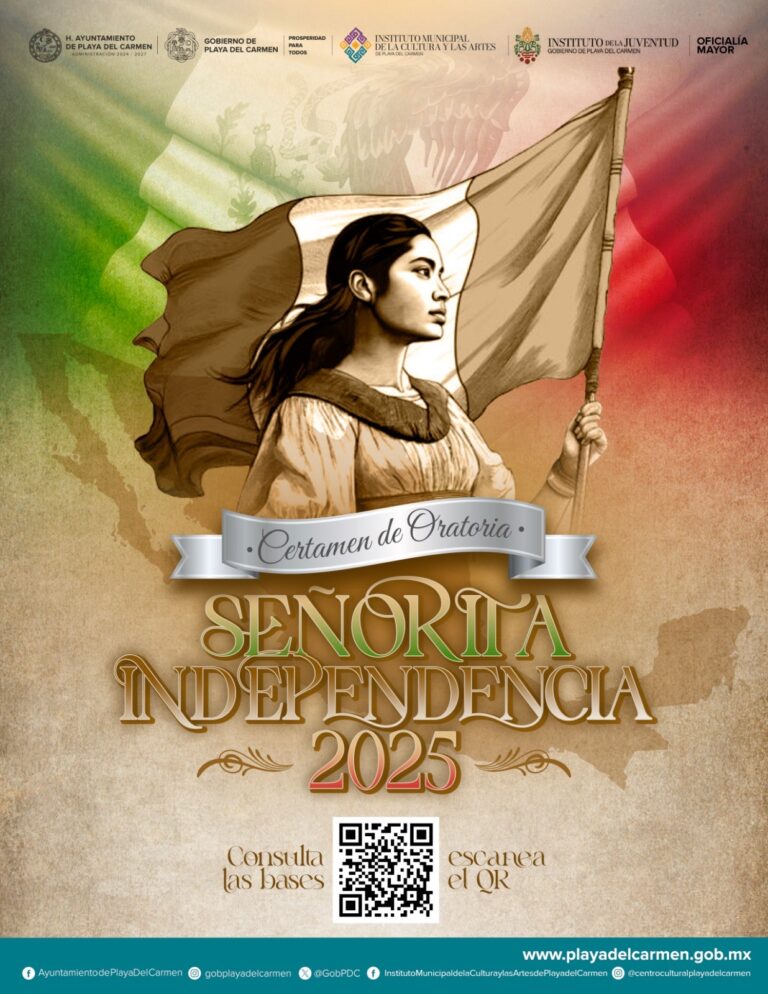 Convocan a playenses a participar en el certamen “Señorita Independencia 2025”