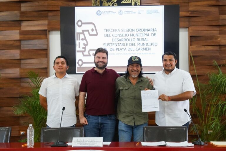 Fortalece Gobierno de Playa del Carmen Desarrollo Rural Sustentable