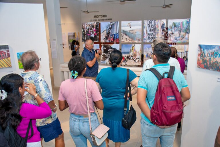 Recibe Museo de Cozumel obra “Humanidad Migrante” de Enrique Chiu