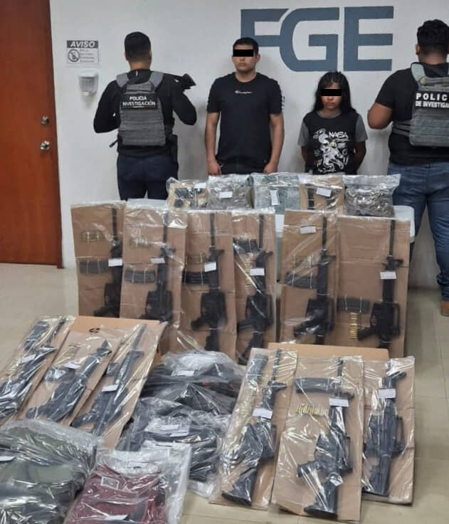 Capturan a 8 presuntos narcotraficantes en Playa del Carmen con apoyo de fuerzas federales