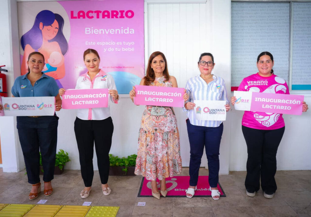 DIF Quintana Roo inaugura primer lactario institucional para apoyar a madres trabajadoras