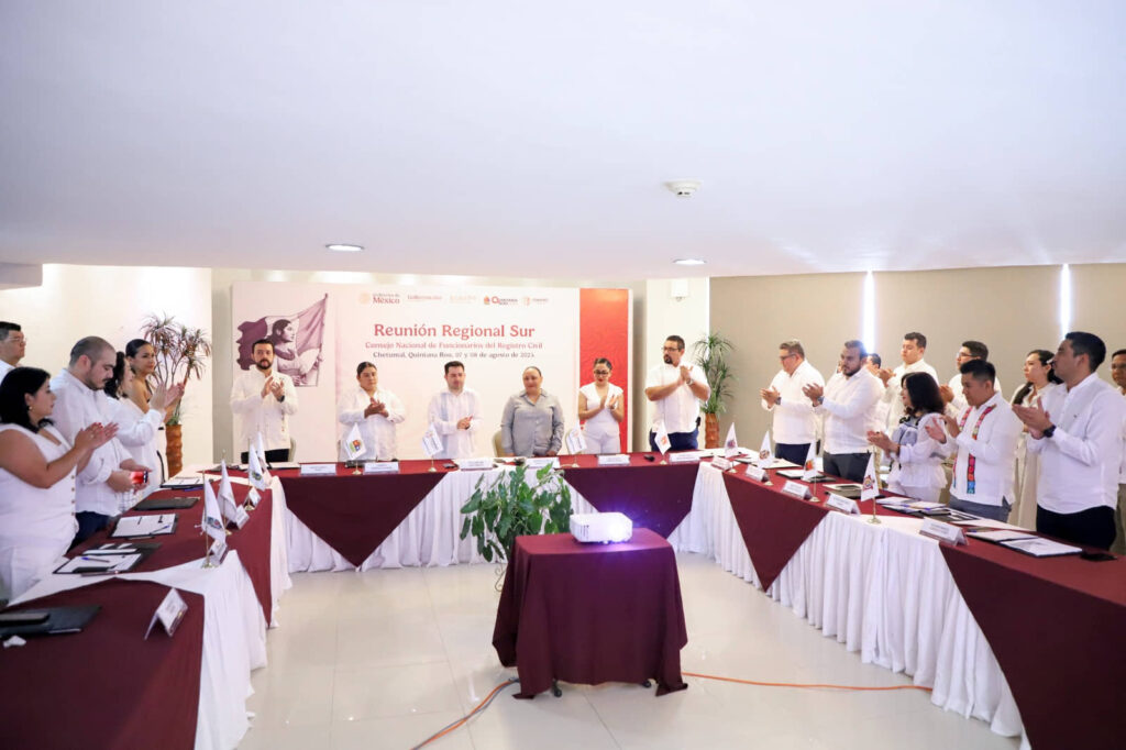 Gobierno de Quintana Roo impulsa derechos de identidad en Reunión Regional del CONAFREC