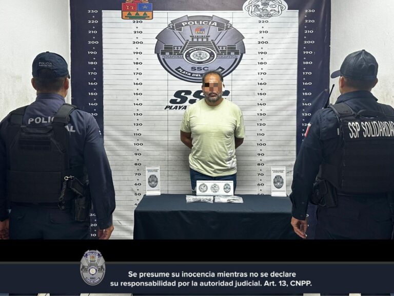 Cae presunto extorsionador en La Guadalupana
