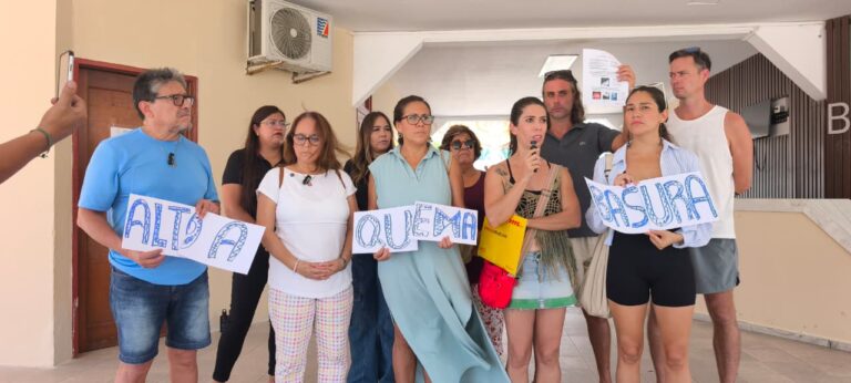 Elevan protestan contra quema de basura y vertedero clandestino al sur de Playa