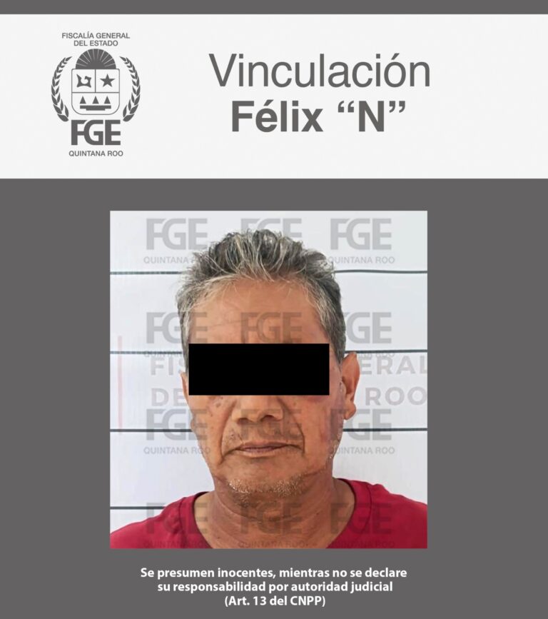 • La Fiscalía General del Estado informa que el ahora imputado es identificado como Félix “N”