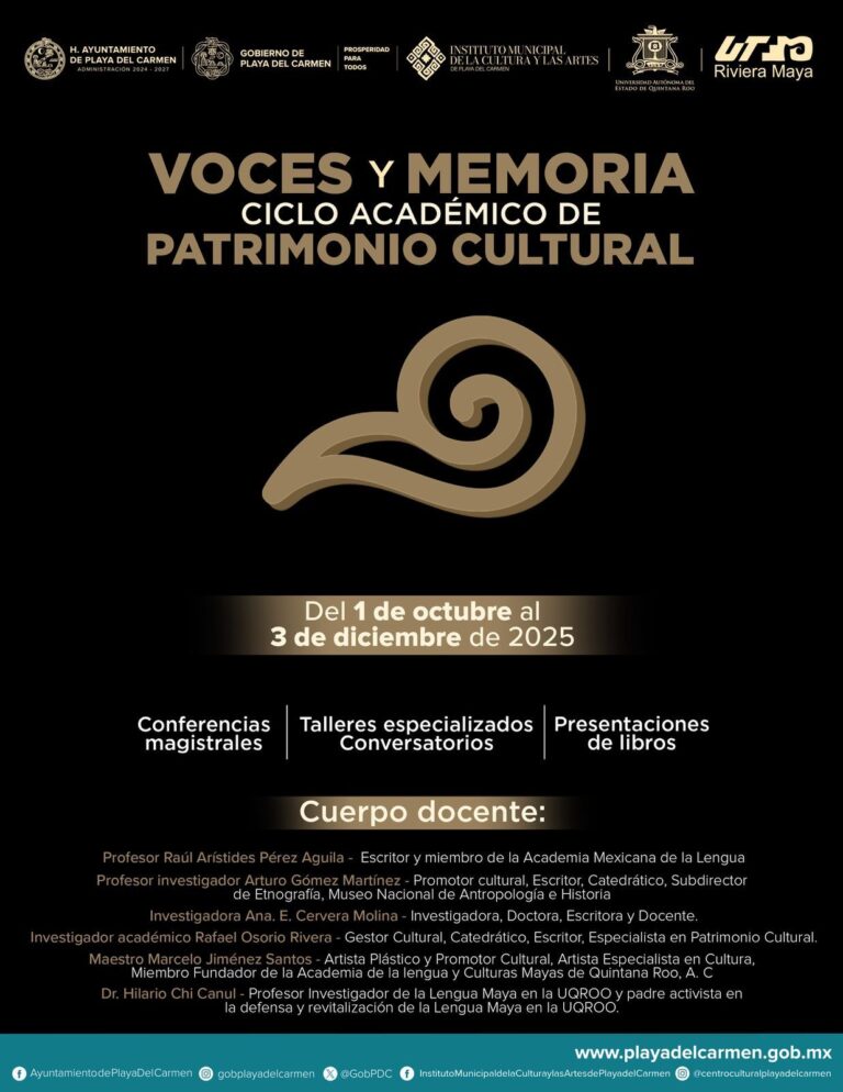 “Voces y Memoria”, un ciclo académico para promover y valorar nuestro Patrimonio Cultural