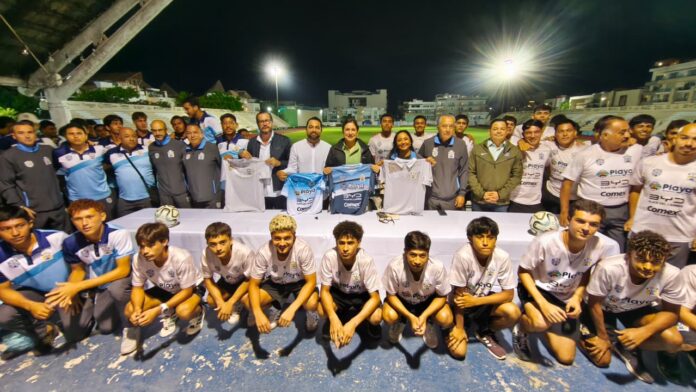 • La Presidenta Municipal presenta de manera oficial a Patricia Fajardo como presidenta del club y a José Luis Trejo como director técnico del equipo de la Liga Premier, Serie A