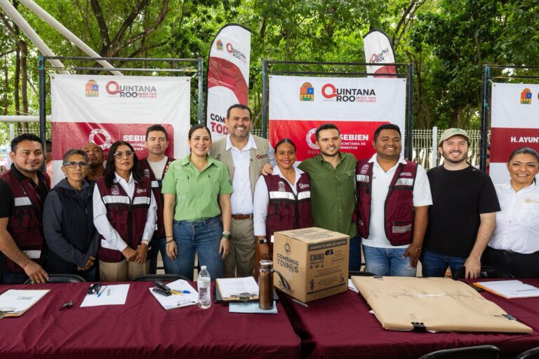 Caravana de Bienestar llega a Villas del Sol con servicios gratuitos para más de tres mil familias